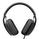 Headset Logitech Zone Vibe 100 sem Fio Grafite - 981-001214