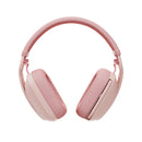 Headset Logitech Zone Vibe 100 sem Fio Rosé - 981-001223
