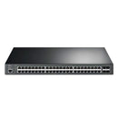 Switch TP-LINK Gerenciável Giga L2+48 4S SFP PoE - TL-SG3452P