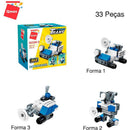 Brinquedo Para Montar Set Expedição E Transporte 3 Em 1 Sortido