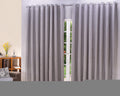 Cortina Microfibra Com Linho 5,00x2,80 Para Varão Simples