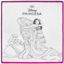 Tapete Mágico Acqua Princesas Disney Com 6 Canetas Laváveis 50x50cm