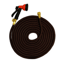 MANGUEIRA KEPPER POLIÉSTER 15MTS CONECTOR DE METAL LARANJA COM PRETO