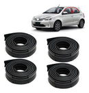 Kit 4 Borracha Vidro Canaleta Porta Dianteira Etios Após 13 - UN / 4