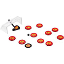 Brinquedo Futebol De Botão Diverso - 2 Times Com Acessórios