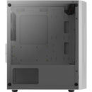 Gabinete Gamer Aerocool Trinity Mini Branco Lateral Vidro