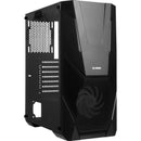 Gabinete Gamer Fortrek Mid Tower Black Hawk RGB Preto