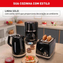 Torradeira Arno Soleil SPTO com 7 níveis de tostagem Preta 127V
