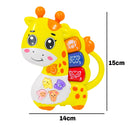 Teclado Piano Musical Bebe Brinquedo Infantil  Som Girafa