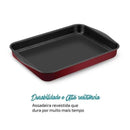 Assadeira Retangular Rochedo Dura+ Antiaderente 44x30cm - CXM / 6