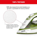 Ferro a Vapor Ecogliss com Base Cerâmica e Modo ECO FEC2 127V