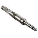 Kit 10 Conectores P10 Stereo Metal Com Mola Wc 244 Wireconex