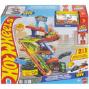 Hot Wheels Pista City Garagem De Acrobacias