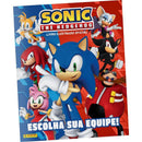 álbum De Figurinhas Sonic The Hedgehog Brochura