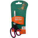 Tesoura Escolar Soft 14cm Com Encaixe Para 3 Dedos (display Com 12 Unidades Sortidas)
