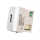 Modulo Tomada Carregador Usb 2a-bivolt Br Sleek Margirius