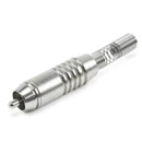 Plug Rca Audio/video Ninja C/ Mola