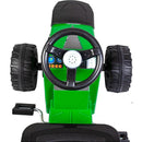 Veículo A Pedal Trator Fazendeiro Verde Com Caçamba
