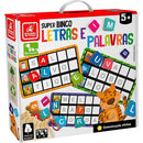 Jogo De Bingo Super Bingo Letras E Palavras