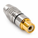 Jack Rca Profissional Preto Storm 10 Unidades