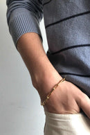 Pulseira Corrente Cartier 1.6 Diamantada Banhado Em Ouro 18k Masculina Cor:dourado