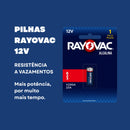 Bateria Elet V23ga Rayovac Com 01 Unidade
