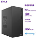 Computador B500 Core I5 4570 3.2ghz Memória 16gb Ddr3 Ssd 256gb Nvme Fonte 200w Windows 10 Pro