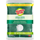 Esponja Para Limpeza Scotch-brite Cozinha - Verde/amarelo - Bloco Com 4