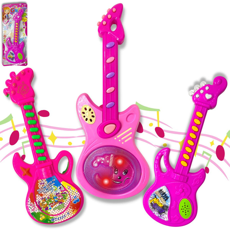 Mini Guitarra Musical Brinquedo Infantil Guitarrinha C/ Som