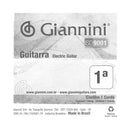 Corda Avulsa Guitarra 1 Giannini Nickel Round GEEGST9.1