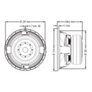 Alto-falante 1300w 12 Pol 2 Ohms Wf3004600b2 Atk