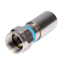Conector F Rg59 Proeletronic  Compressão Para Cabo Cnf50010a - PC / 10