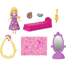 Boneca Disney Princesa Mini Castelo Da Rapunzel