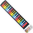 Teclado Infantil Color Flexível Com 37 Teclas E Sons De Instrumentos