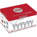 Conjunto De Taças De Vidro Bico De Jaca 320ml - 6 Peças