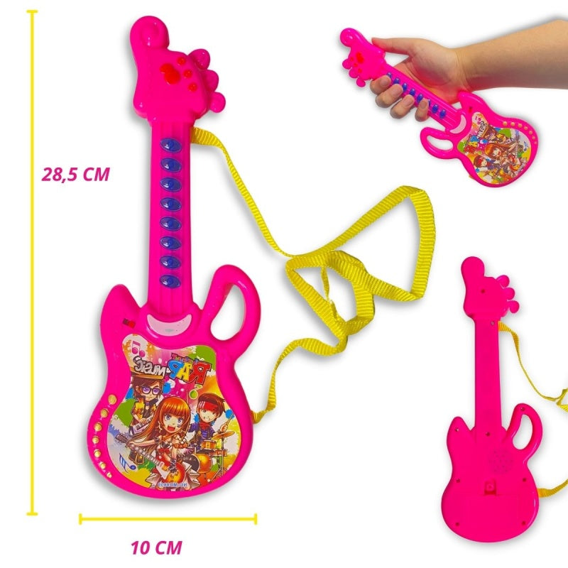 Mini Guitarra Musical Brinquedo Infantil Guitarrinha C/ Som