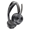 Headset HP Poly Voyager Focus 2 USB-A/C com Base para Microsoft Teams - 9T9J6AA