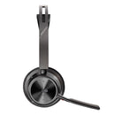 Headset HP Poly Voyager Focus 2 USB-A/C com Base para Microsoft Teams - 9T9J6AA