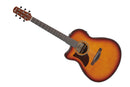 Violão Canhoto Aço Eletroacústico Ibanez AAM50LCE-OLB