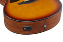 Violão Canhoto Aço Eletroacústico Ibanez AAM50LCE-OLB