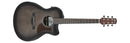 Violão Aço Eletroacústico Charcoal Burst Ibanez AAM70CE-TBN