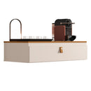 Bancada Cantinho Do Café Suspenso Off White Nature