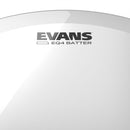 Pele Batedeira Para Bumbo 22' Evans EQ4 Transparente BD22GB4
