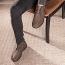 Coturno Casual Conforto Couro Marrom - RT8004NBKCFE