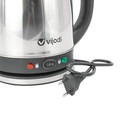 Chaleira Elétrica Aço Inox Jarra Bule 1500w 2l Portátil 110v