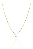 Choker Com Ponto De Luz Banhado Em Ouro 18k Cor:dourado
