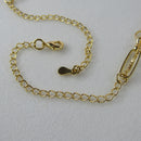 Colar Duplo Com Coração Banhado Em Ouro 18k Cor:dourado