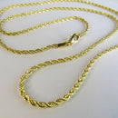 Colar Cordão Baiano 2.5 Banhado Em Ouro 18k Cor:dourado