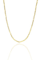 Colar Corrente De Elos Banhado Em Ouro 18k Cor:dourado