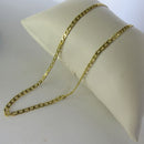 Colar Corrente De Elos Banhado Em Ouro 18k Cor:dourado
